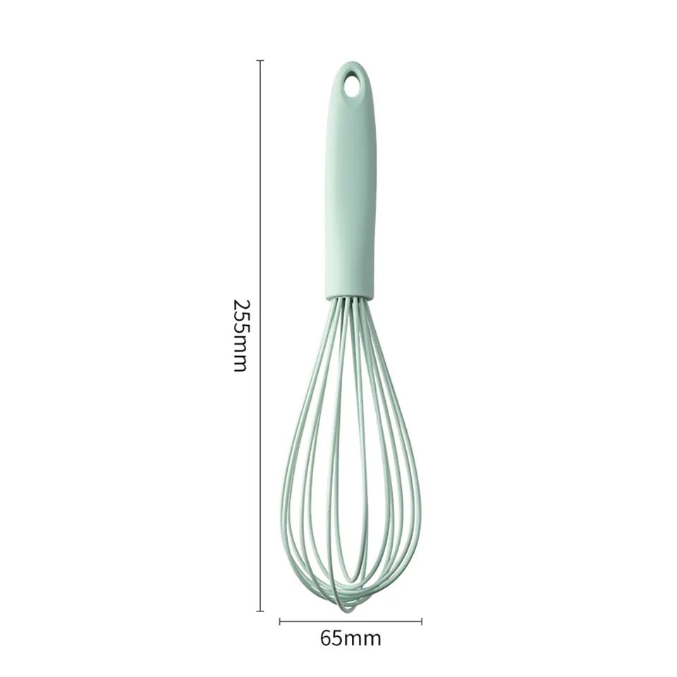 Silicone Rotary Manual Egg Beater Mixer