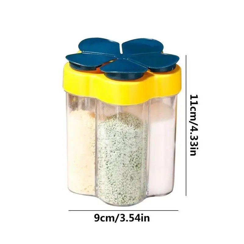 5 In 1 Transparent Seasoning Spice Box