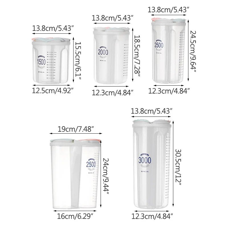 1500ml Grain storage Box (Premium Quality)