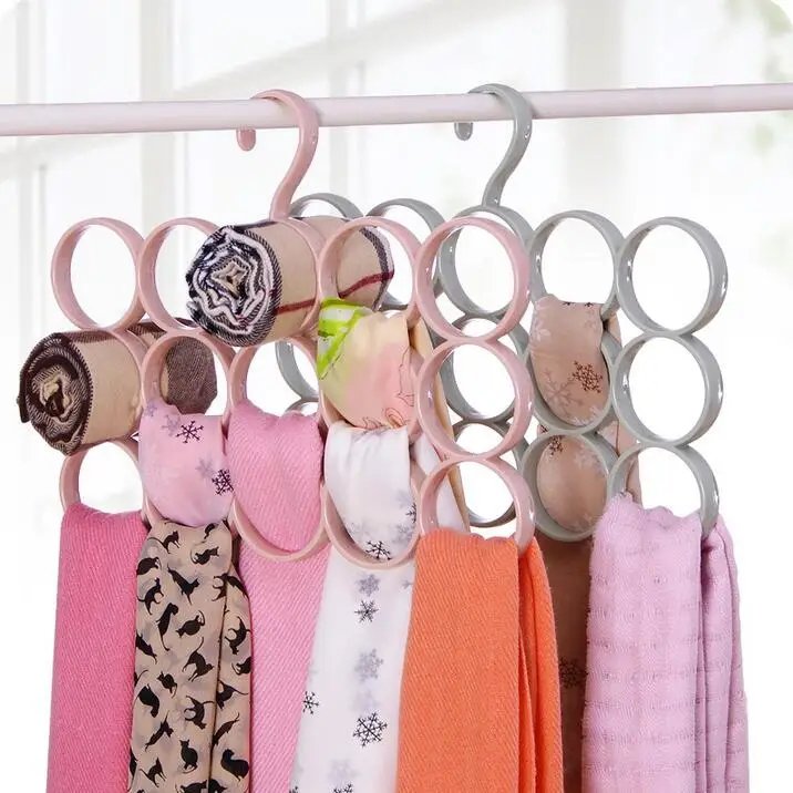 15 Circle Brief Multipurpose Scarf Organizer