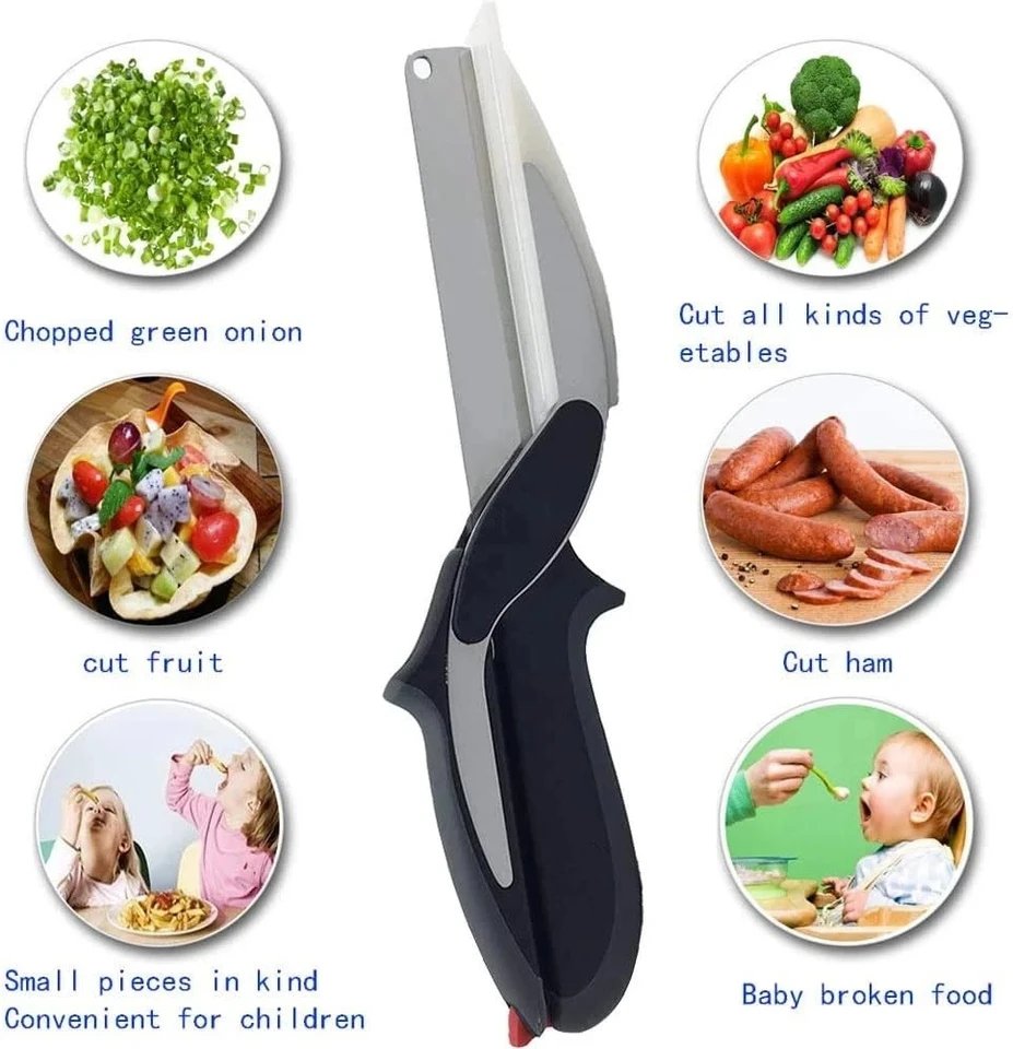 2 in 1 Knife Scissor