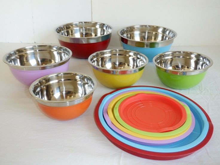 5 Pcs Stainless Steel Bowl Set. (Best Quality)