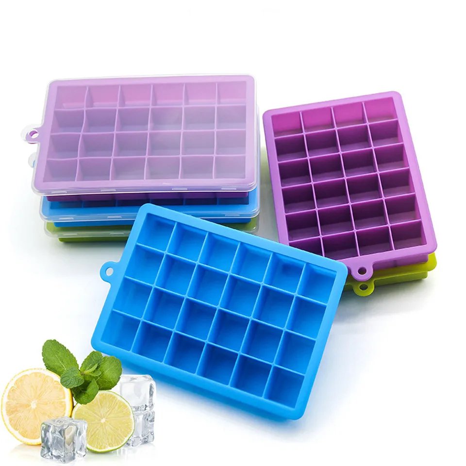 Silicone 15-grid Cube With Lid