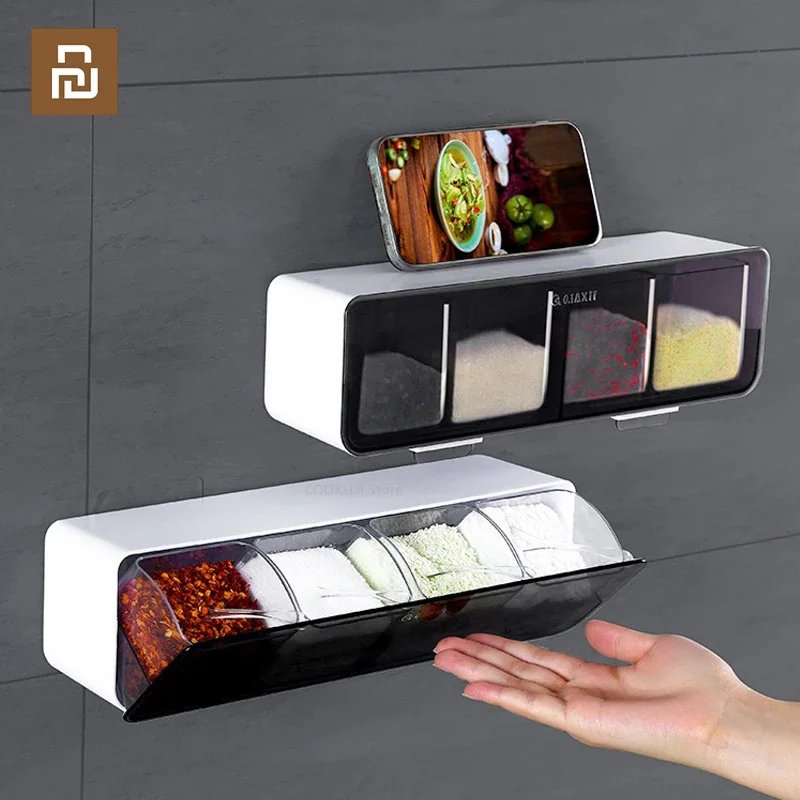 Kitchen Wall Mounted Seasoning Box