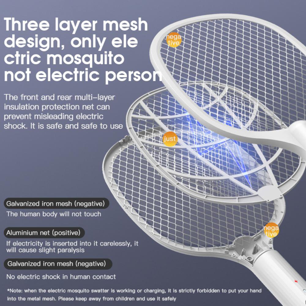 3 in 1 Electric Moskito Racket