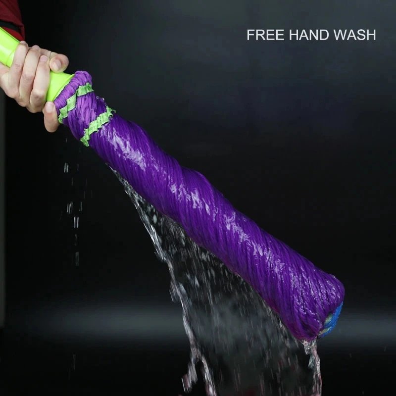 Replicable 360 Degree Microfiber Squizer Mop