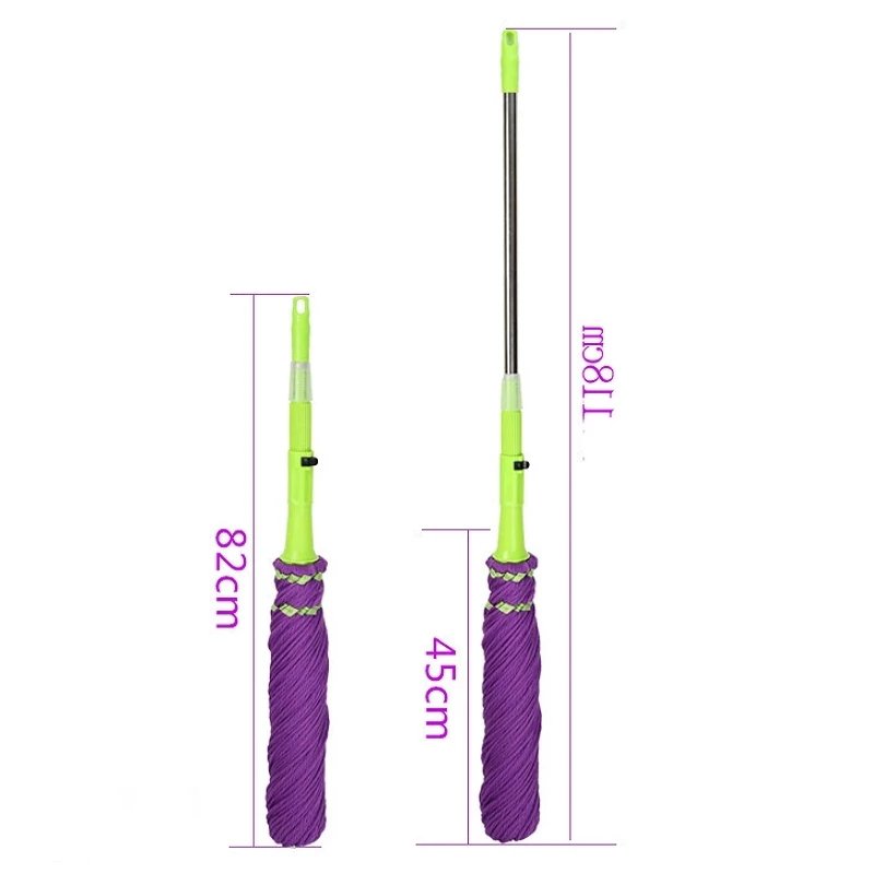 Replicable 360 Degree Microfiber Squizer Mop