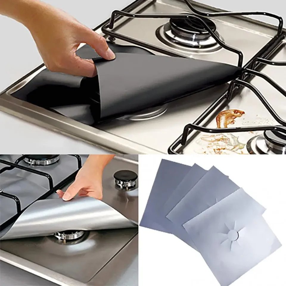 Stove Protection Sheet (4 Pcs)