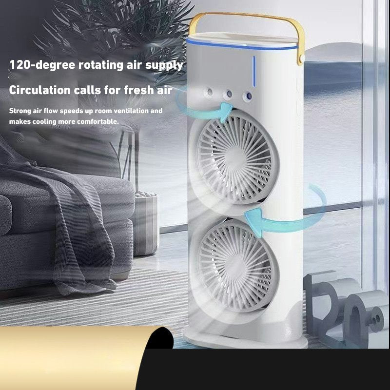 Double-Headed Spray Air Fan