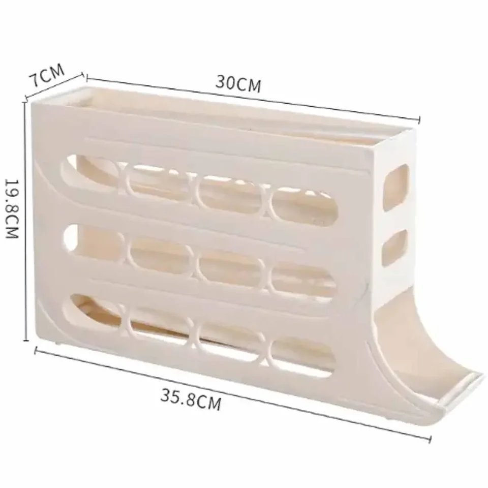 4 Layers Rolling Egg Rack