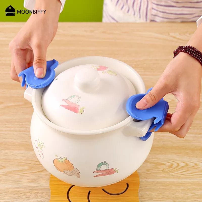 2 PCS Butterfly Shaped Silicone Plate Clamp