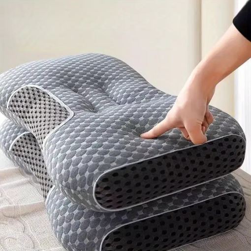 1pc Cervical Memory Pillow, Ergonomic Orthopedic Neck Support Pillow