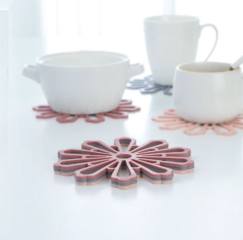 Household Heat Insulation Dining Table Mat, Creative Non-Slip Bowl Mat