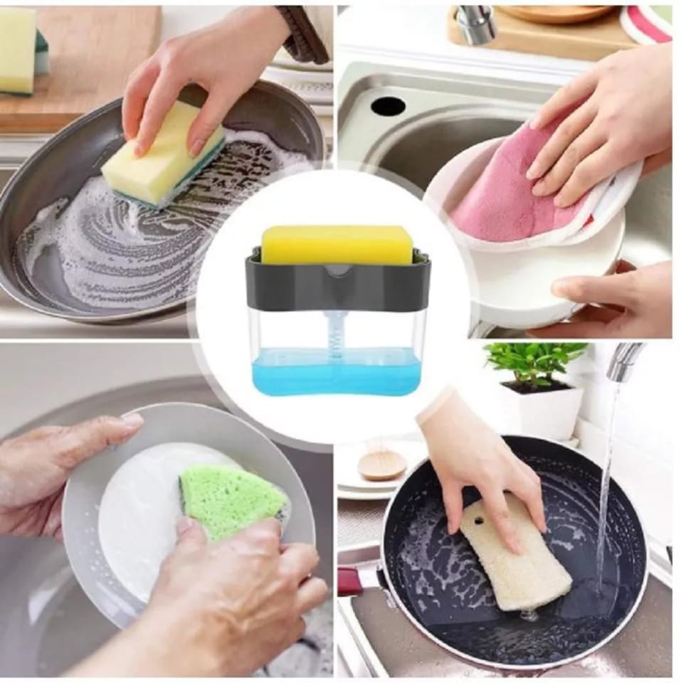 Liquid Soap Cleaning Dispenser