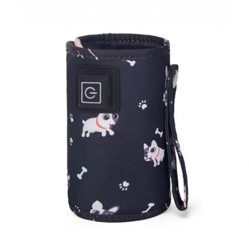 Portable USB Baby Bottle Warmer - Travel Milk Warmer Baby Feeding Bottle Warmer - Heating Thermostat Food Warmer