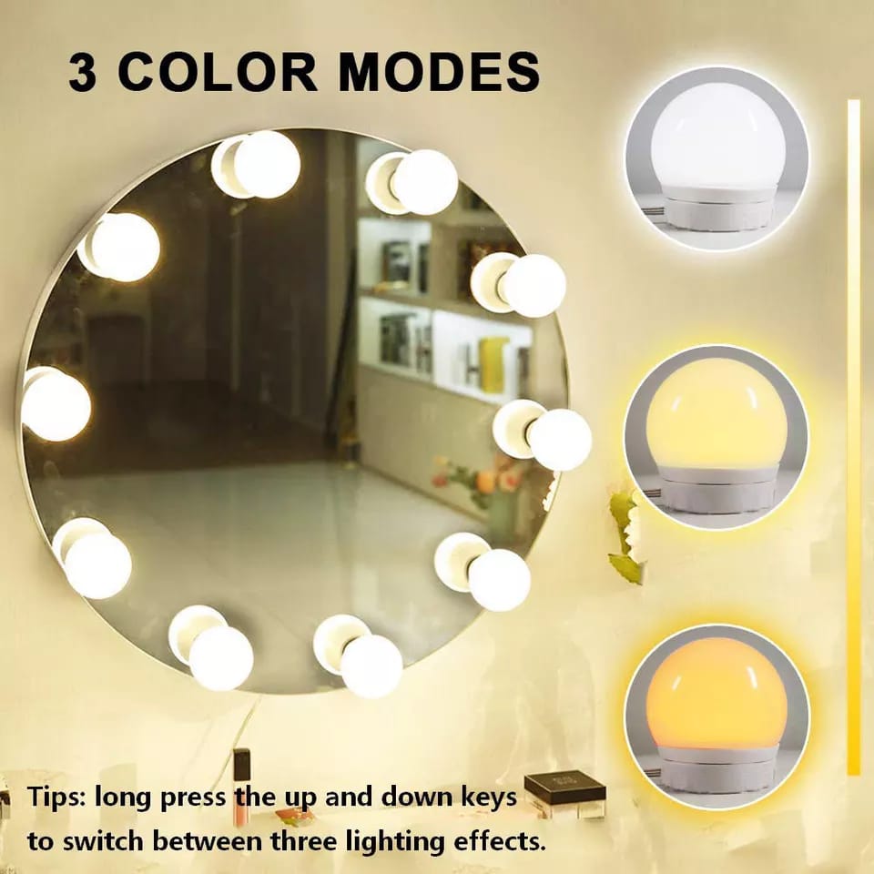 10 Bulbs Makeup Mirror Vanity Light