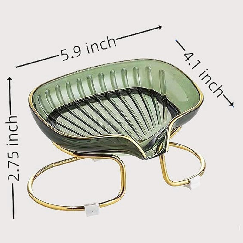 Waterfall Elegant Countertop Soap Dish Rack