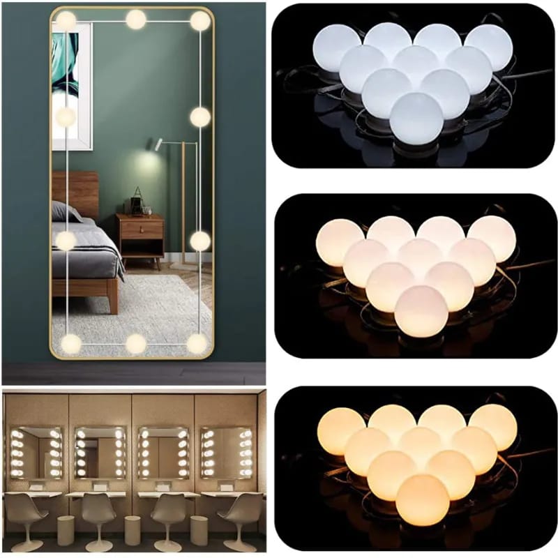 10 Bulbs Makeup Mirror Vanity Light