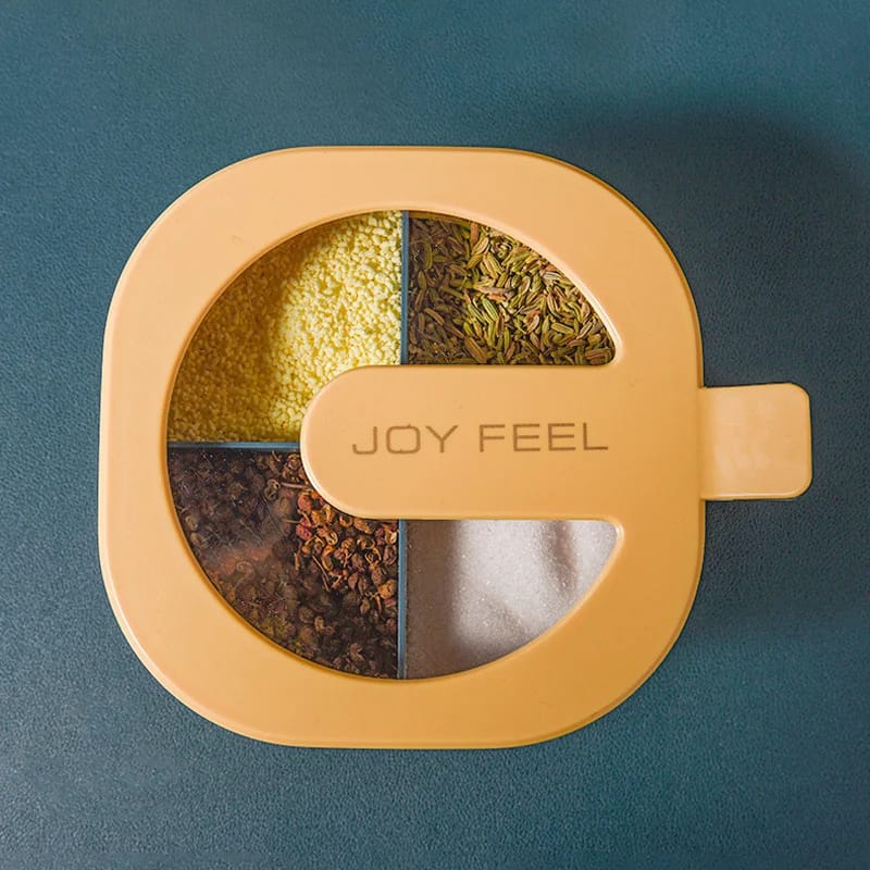 4 In 1 Plastic Seasoning Box