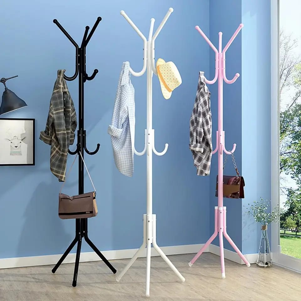Living Room Metal Coat Rack Stand