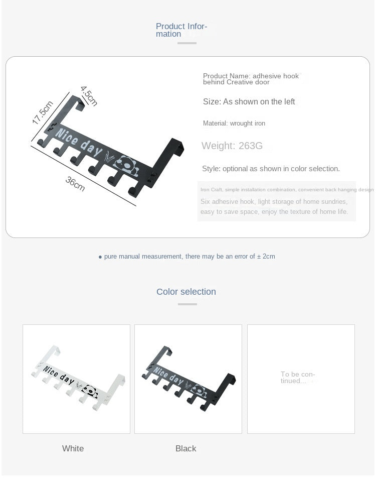 Nice Day Door Hook (Premium Quality)