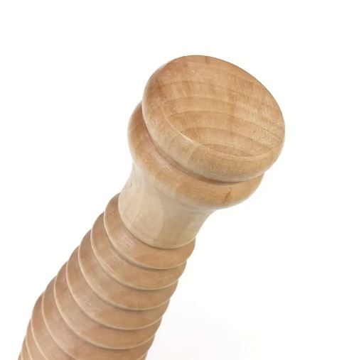 1pc Wooden Foot Roller Massager, Reflexology Relaxation Spa Tool for Back and Feet, Foot Massager