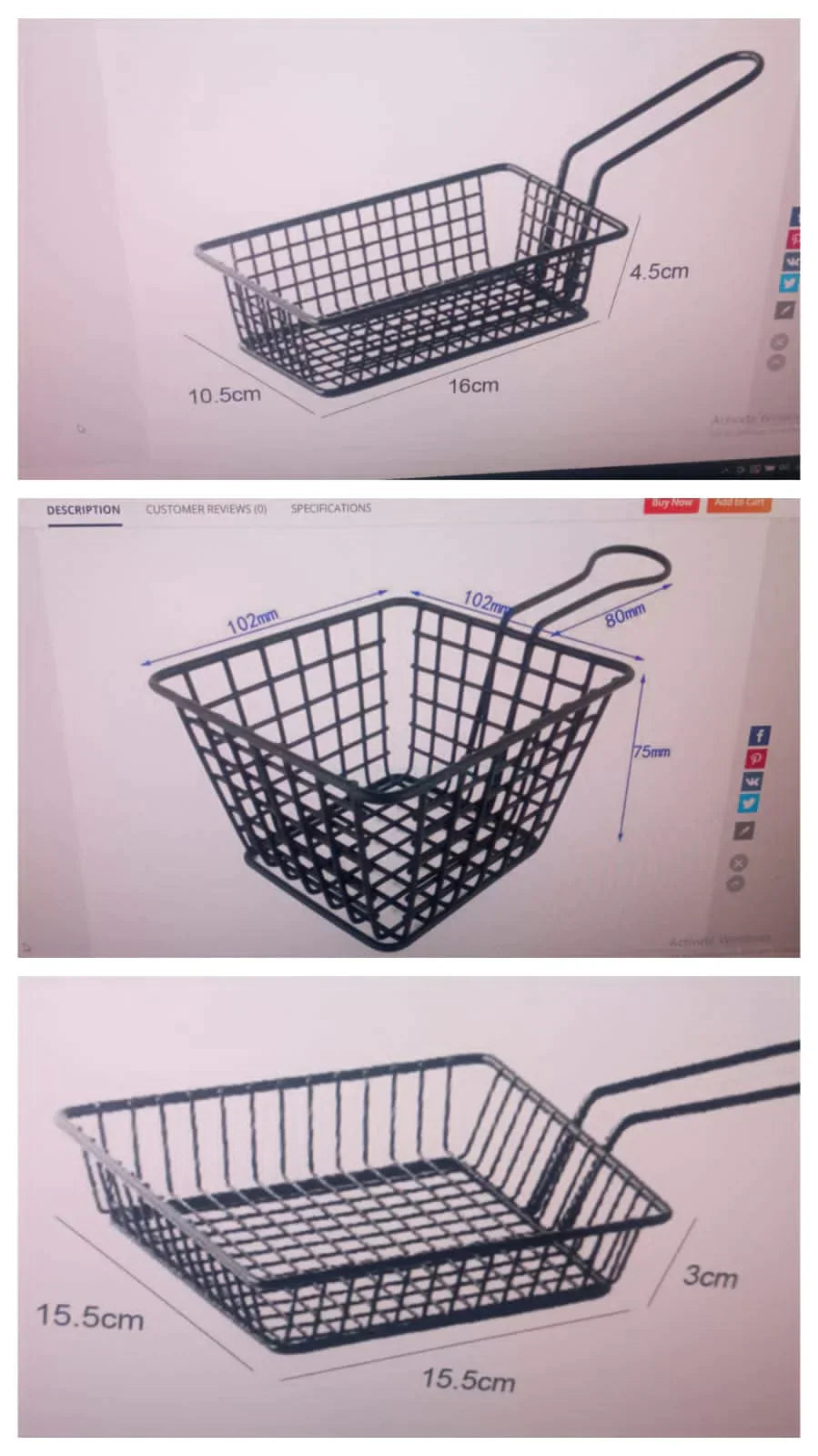 Snack Buckets & Restaurant Style Serving Platter