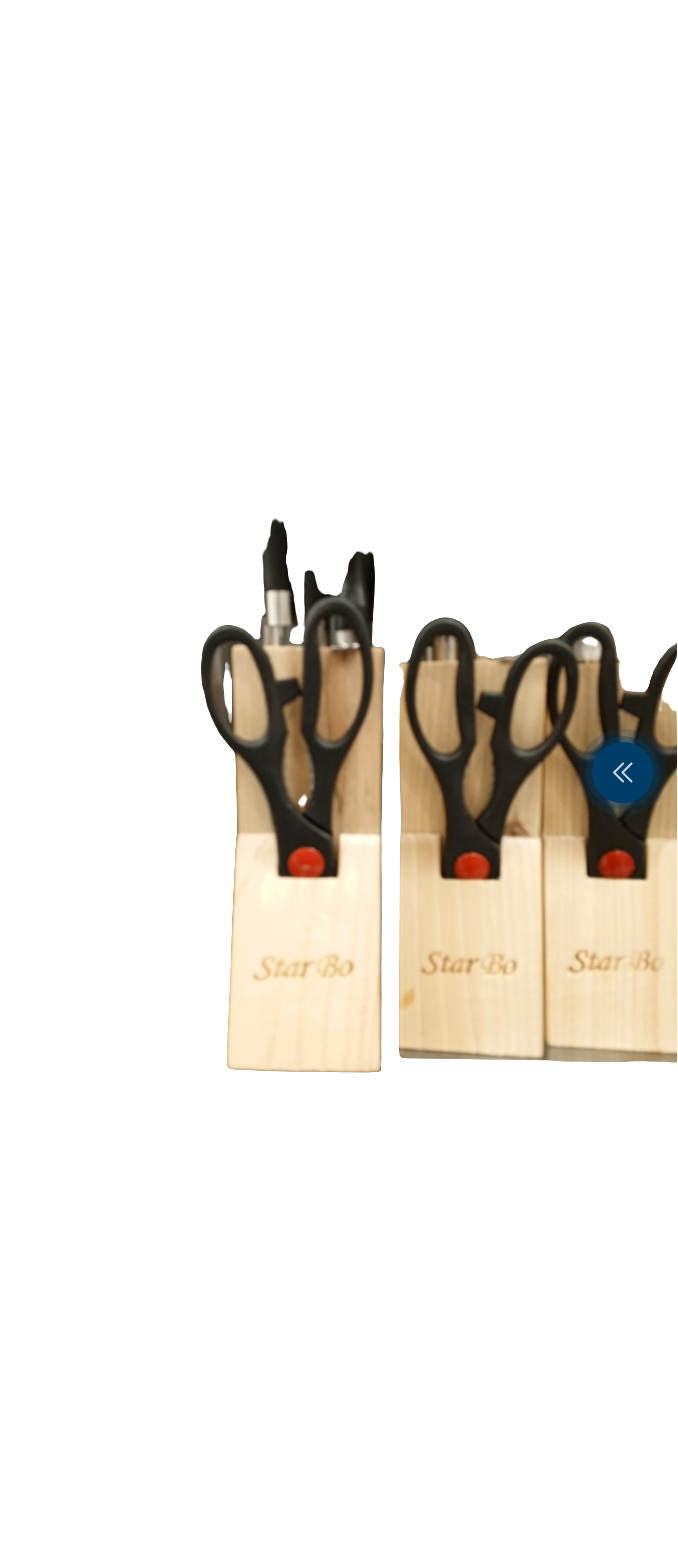 Bamboo Wood Knife Holder Box (8 Pcs Set)