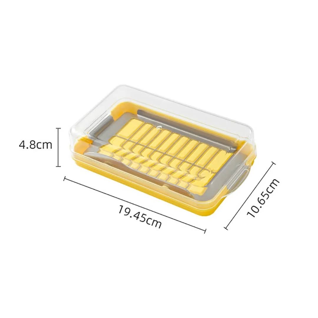 Cheese Butter Cutting Board With Lid (Premium Quality)