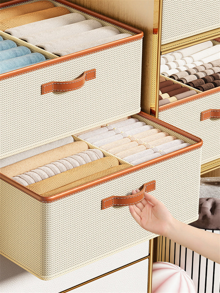Foldable Clothes Organizer Storage Box. (Imported)