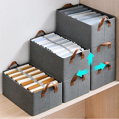Clothes Storage Organizer With Metal Rods (High Quality)
