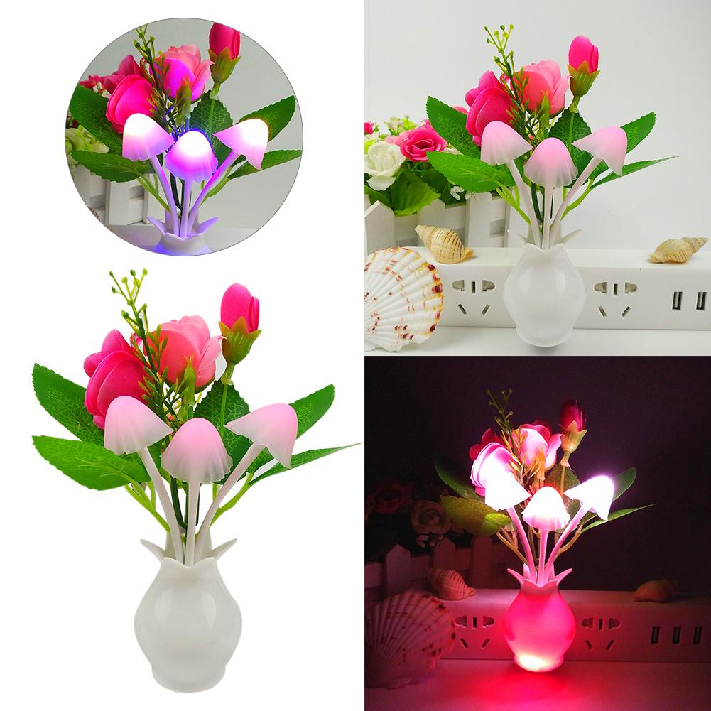 Rose Mashroom Night Light