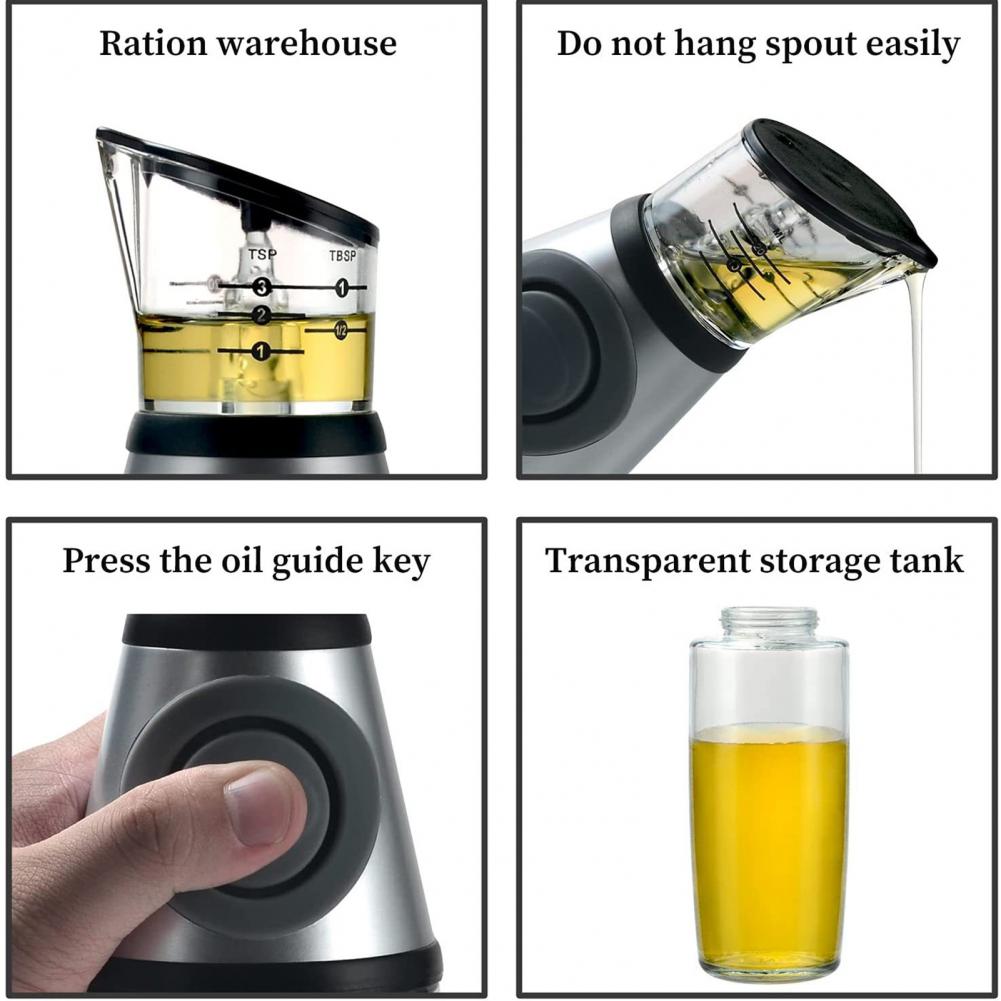 500ml Glass Oil Dispenser (Premium Quality)