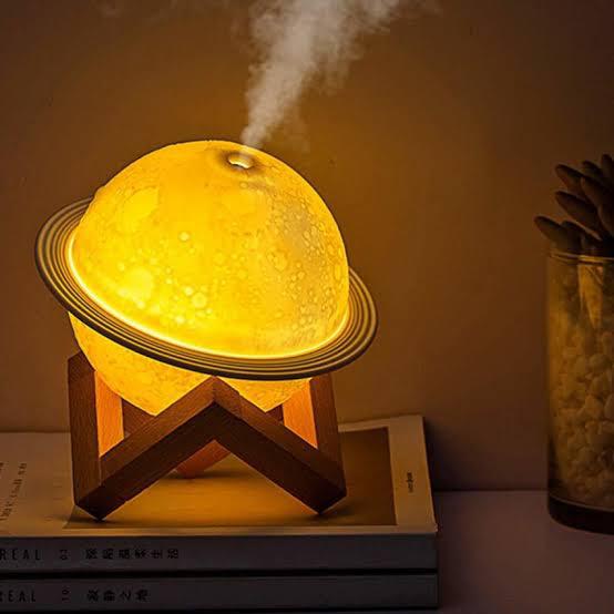 LED Jupiter Night Light Air Humidifier