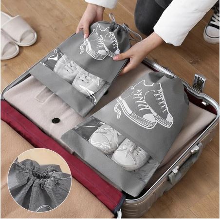 1Pcs Travel Shoes Storage Bag Closet Organizer