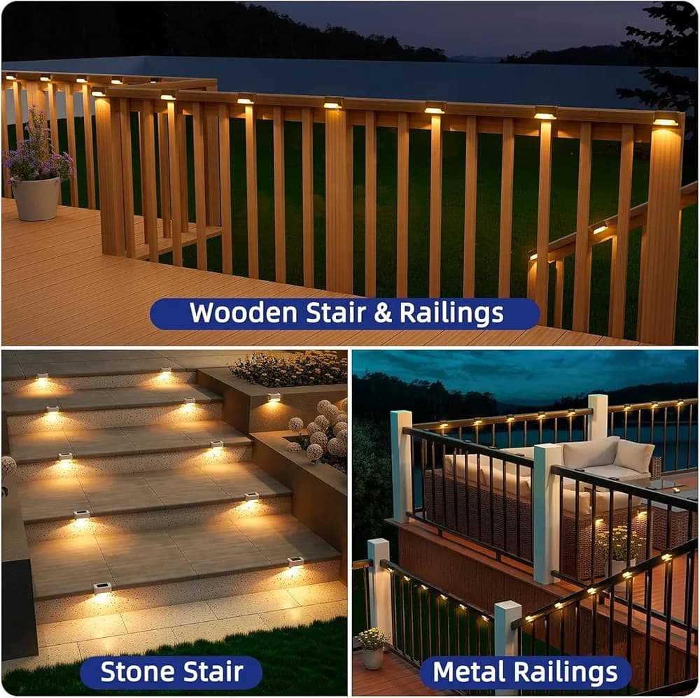 Waterproof Solar Deck Fence LED Light (Superior Quality)