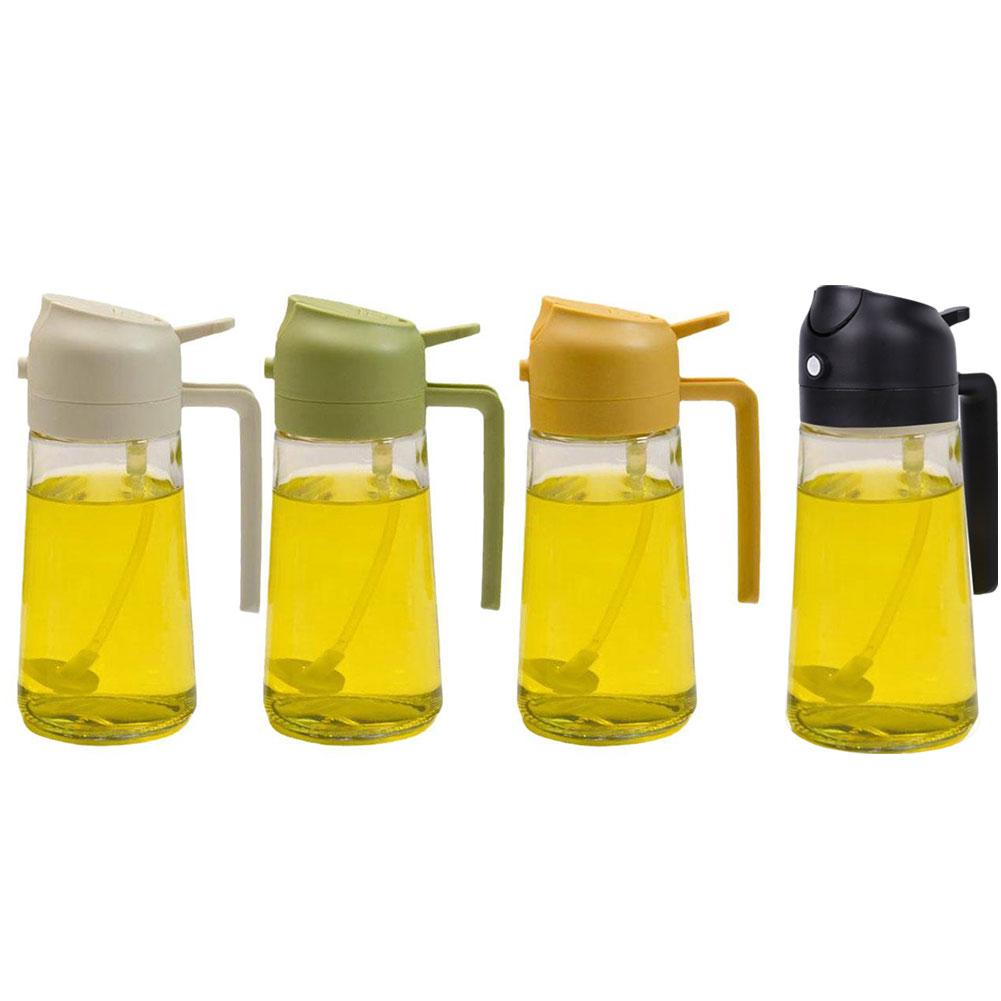 2 in 1 Oil Spray Glass Jug