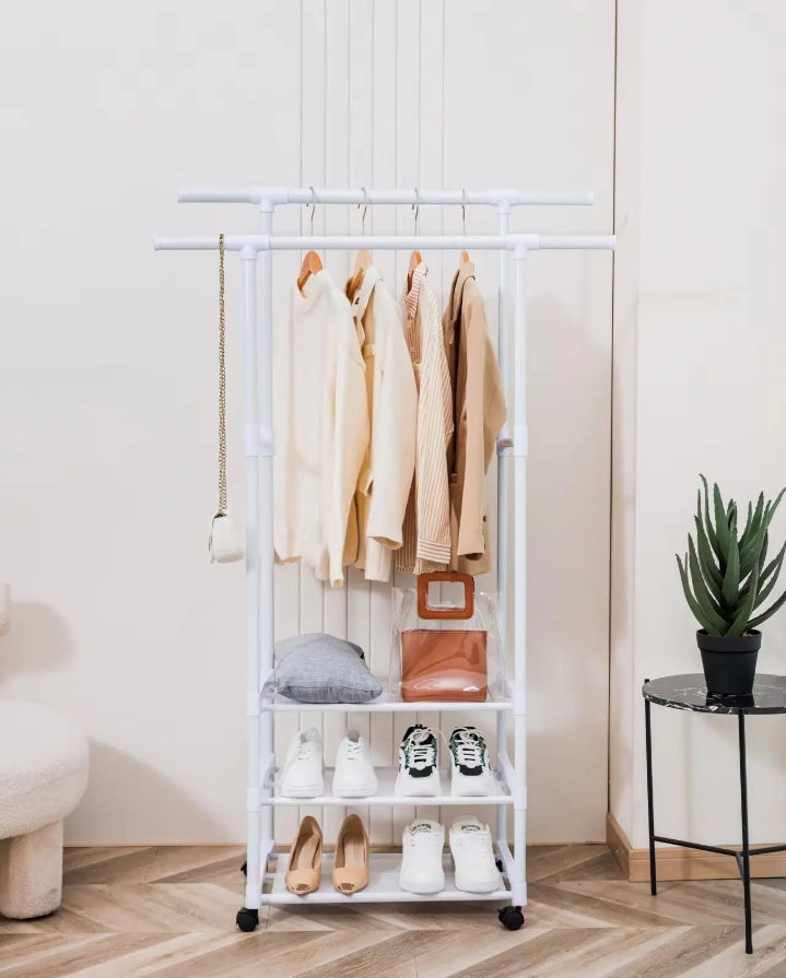 Modern Simple Multi-Functional Metal Coat Rack (Premium Quality)