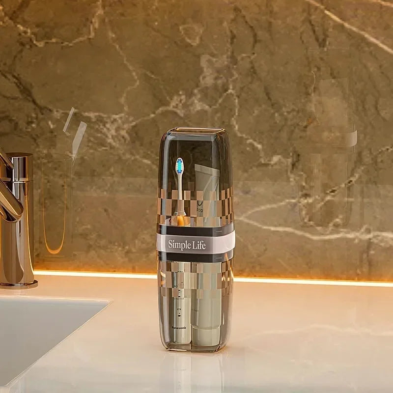 Transparent Toothbrush Travel Container (Premium Quality)