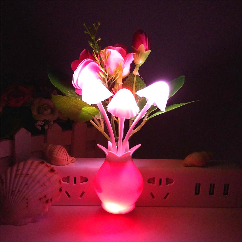 Rose Mashroom Night Light