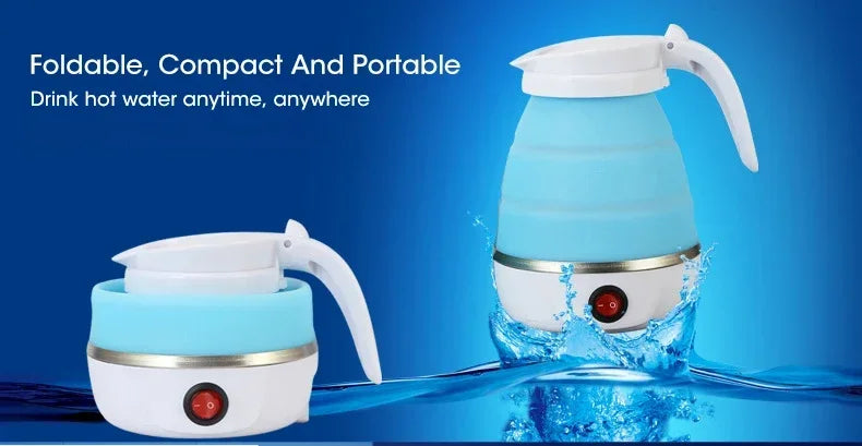 Portable Silicone Compression Electric Kettle Home Kettle Easy To Travel
