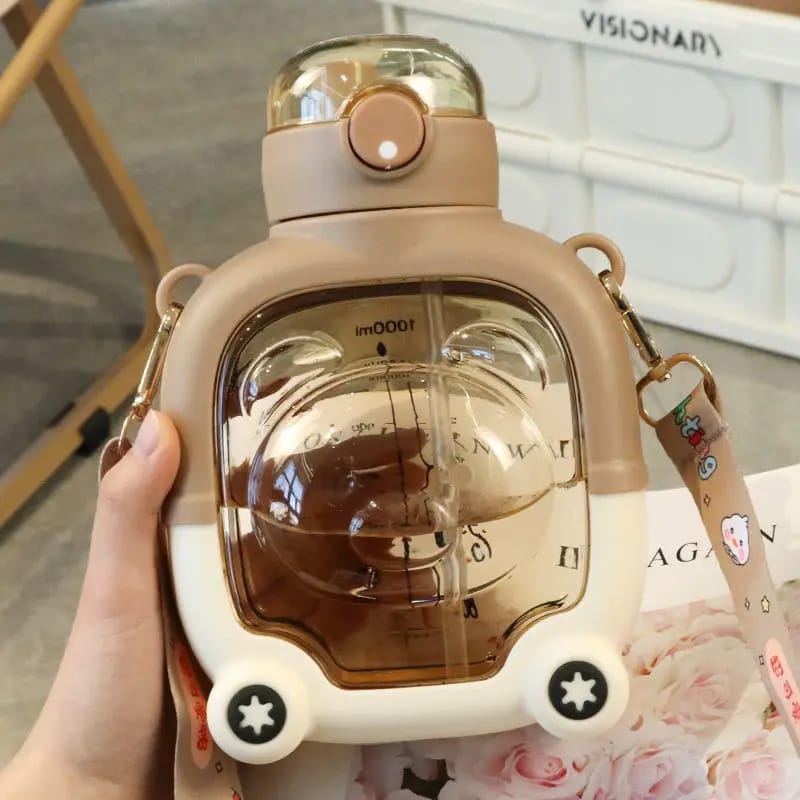Cuddle Bear Water Bottle (Premium Quality)