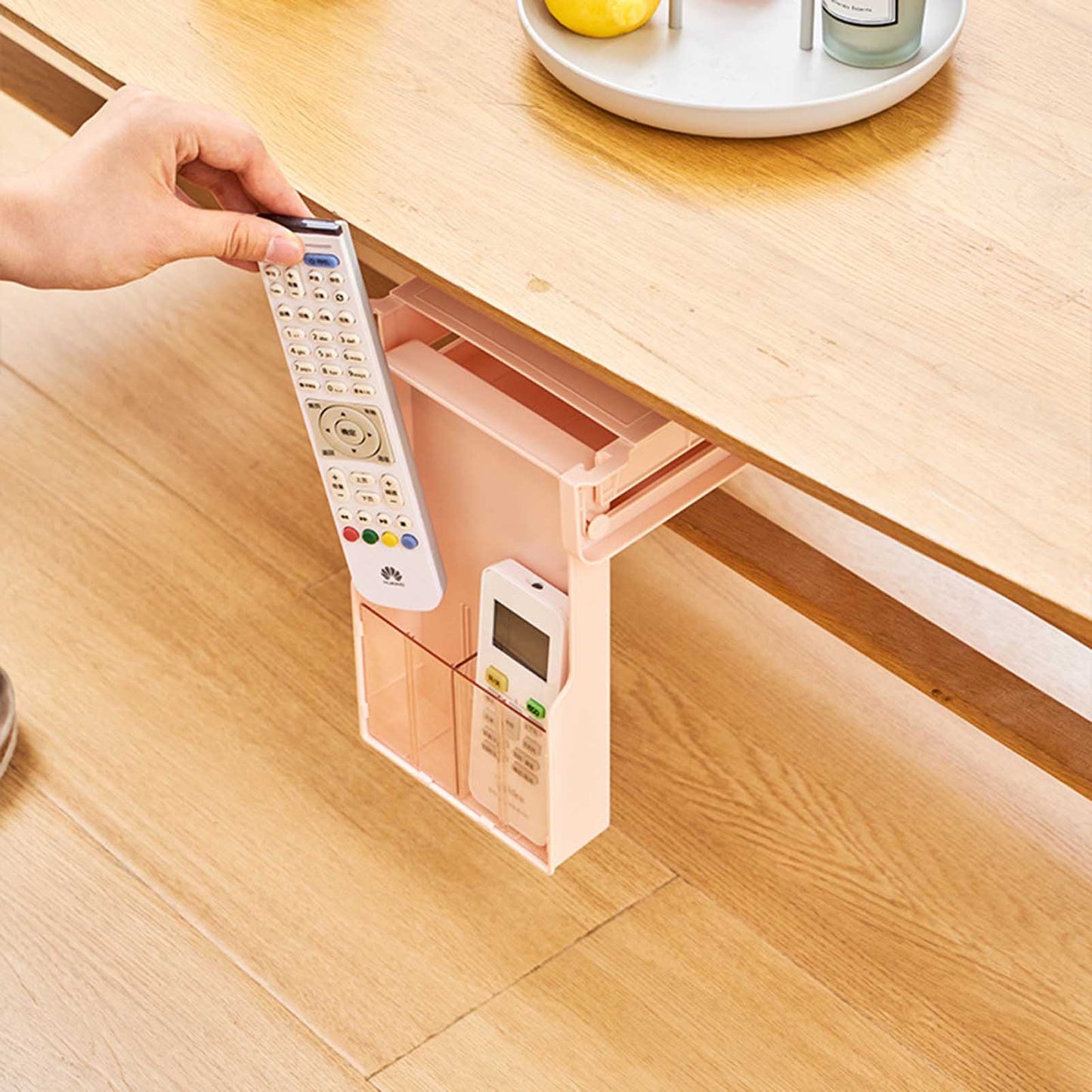 1 Pcs Hidden Drawer-Type Multipurpose Pen Holder