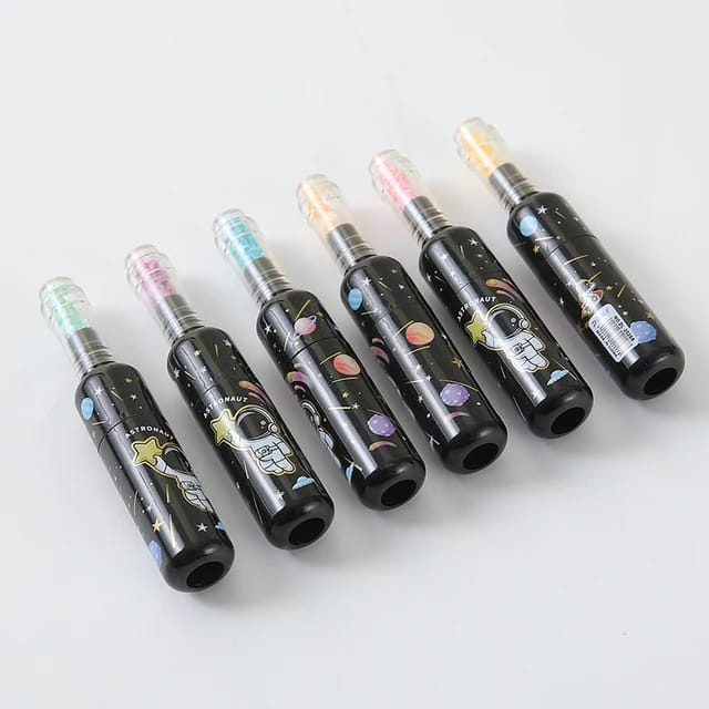 Cute Planet Bottle Mini Fluorescent Highliter