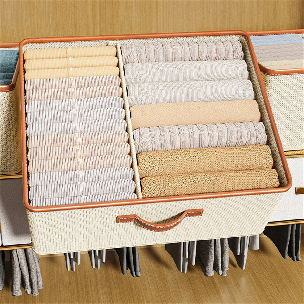 Foldable Clothes Organizer Storage Box. (Imported)