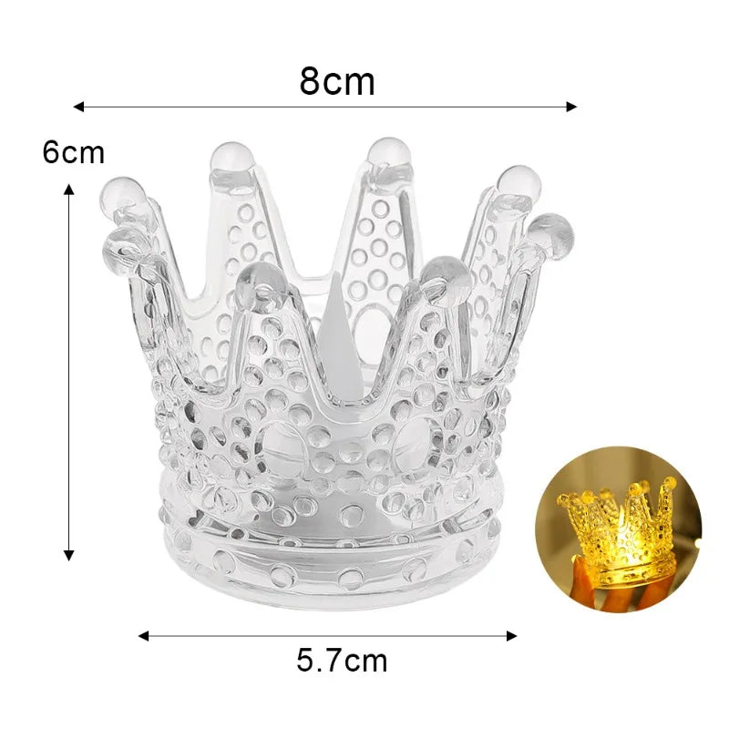 Stylish Crown Shaped Candle Light (Premium Quality)