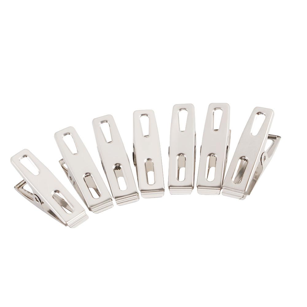 20 Pcs Clothes Pegs Stainless Steel