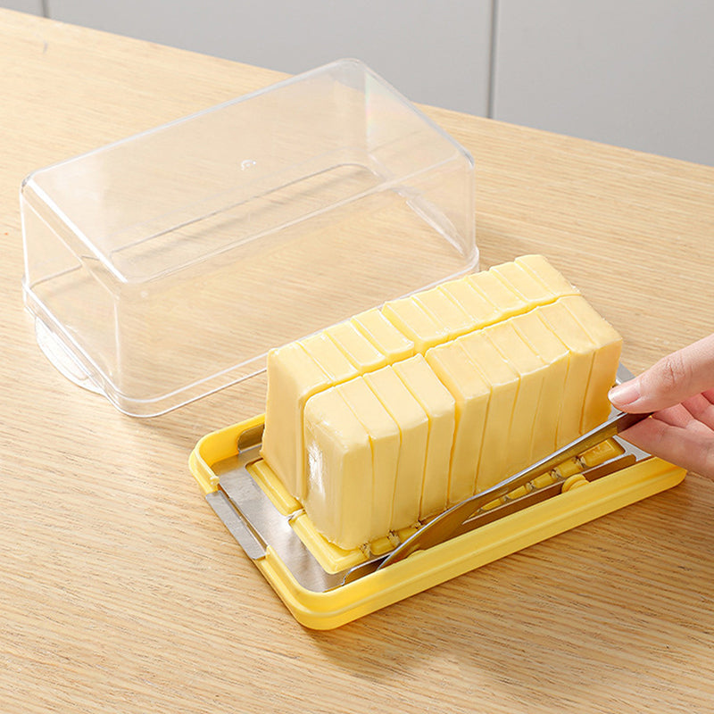Cheese Butter Cutting Board With Lid (Premium Quality)