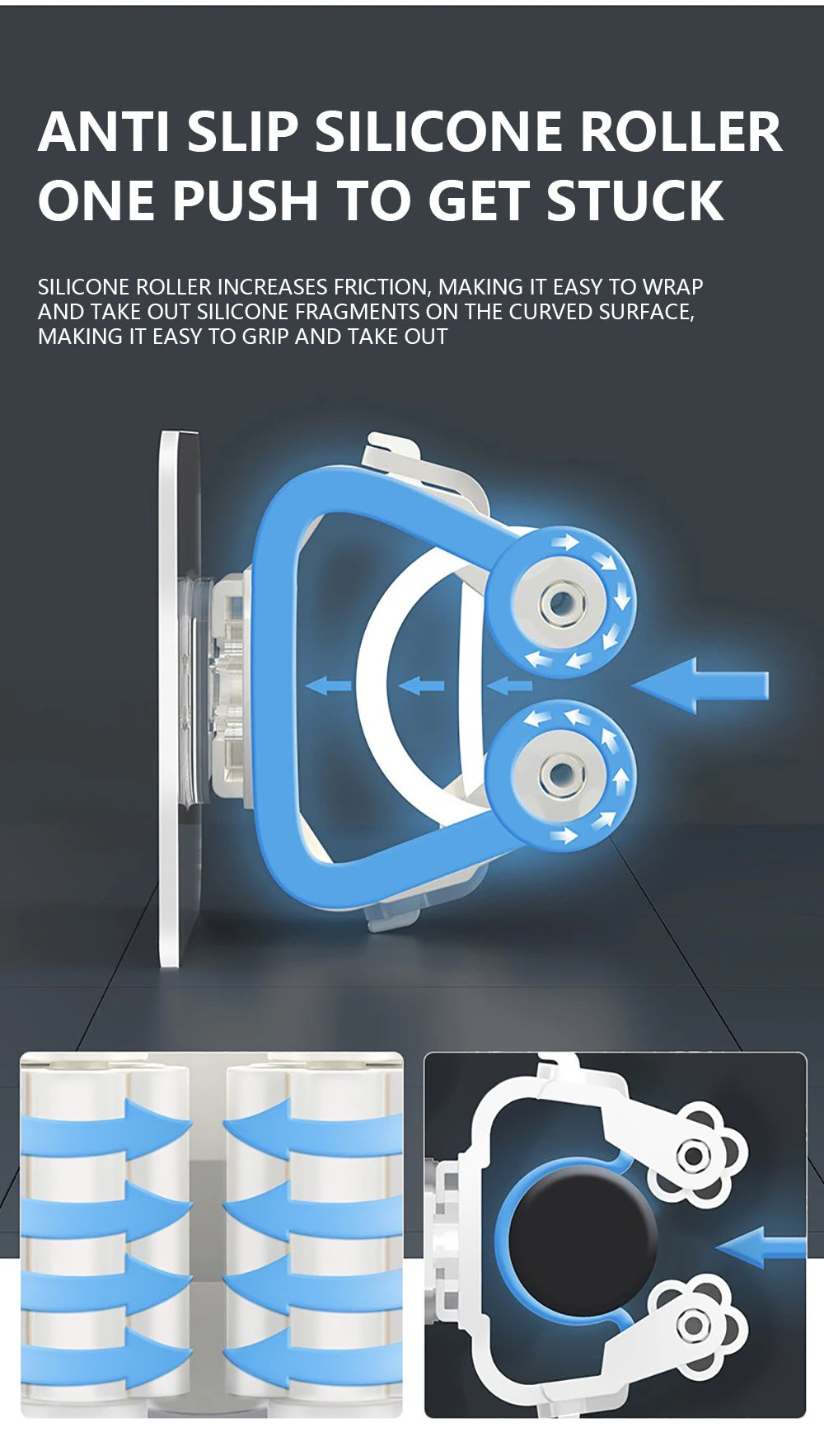 Mop Holder Self-adhesive 1PC