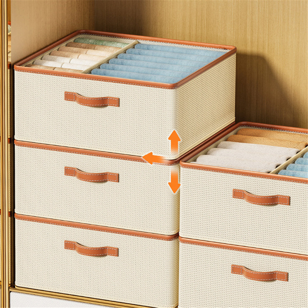 Foldable Clothes Organizer Storage Box. (Imported)